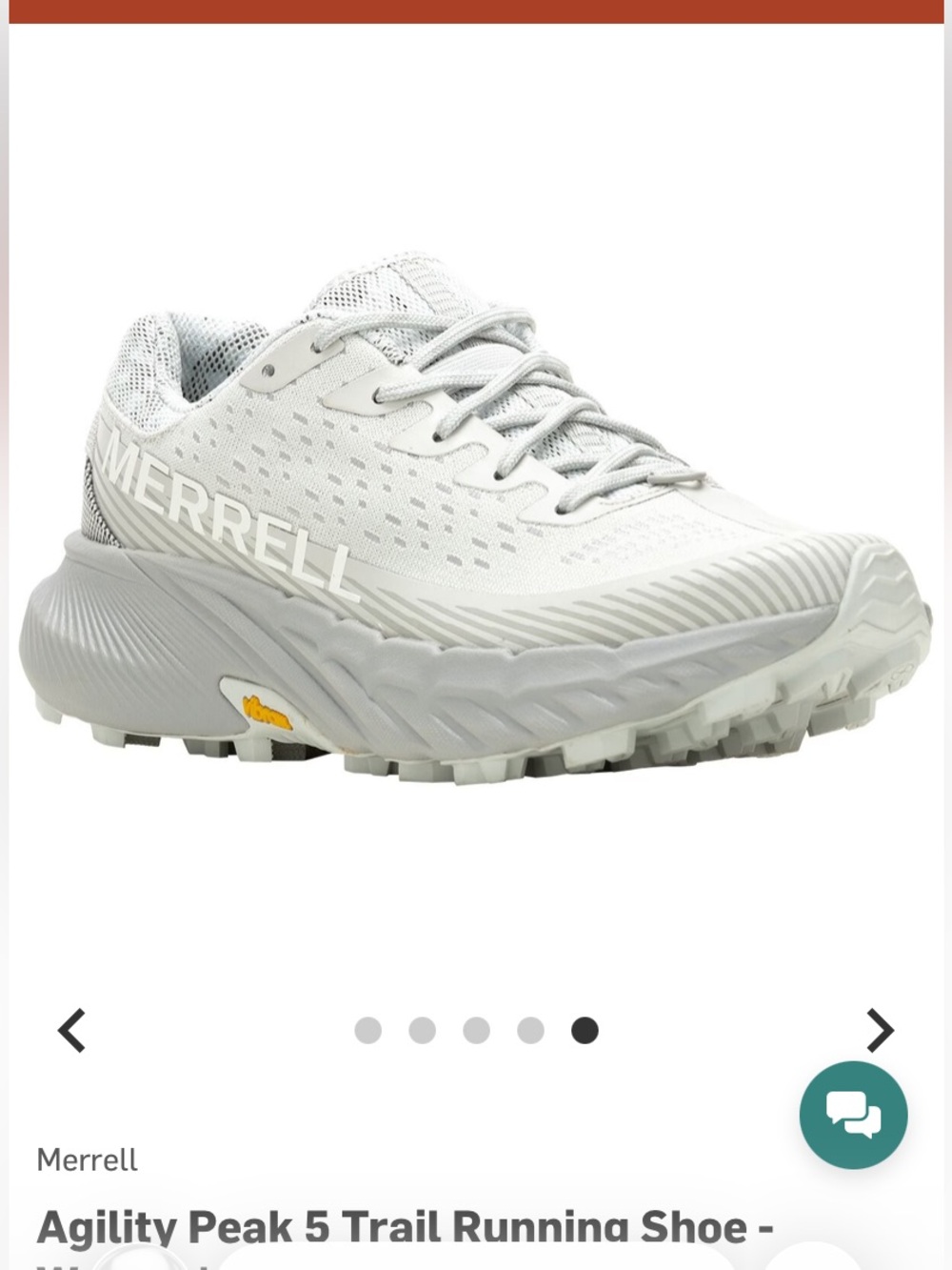 Merrell Agility Peak 5 Running Sneakers